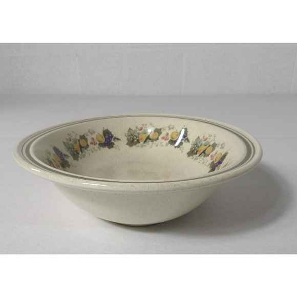 Royal Doulton Harvest Garland Oval Bowl Serving Vegetable Lambeth Stoneware Vtg - Picture 9 of 9
